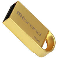 USB флеш наель Mibrand 16GB lynx Gold USB 2.0 MI2.0/LY16M2G d