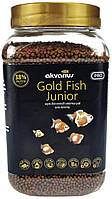 Корм Аквариус, Gold Fish Junior PRO, mini-pellets 250 г. Плавающий корм для золотых рыбок