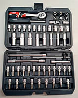 Хороший набор инструментов для автомобиля 56ед YATO (Польша), Комбинированный набор инструментов, AMG