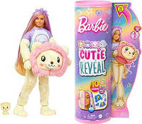 Кукла сюрприз Барби Ревеал в костюме льва Barbie Cutie Reveal Doll & Accessories Cozy Cute Tees Lion