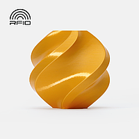 Пластик Bambu Lab PLA Silk Gold Золотой филамент ПЛА для 3Д принтера 13401