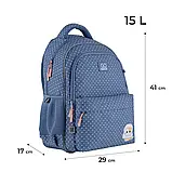 Рюкзак шкільний GoPack  Education GO24-182M-6 CatBread, фото 4
