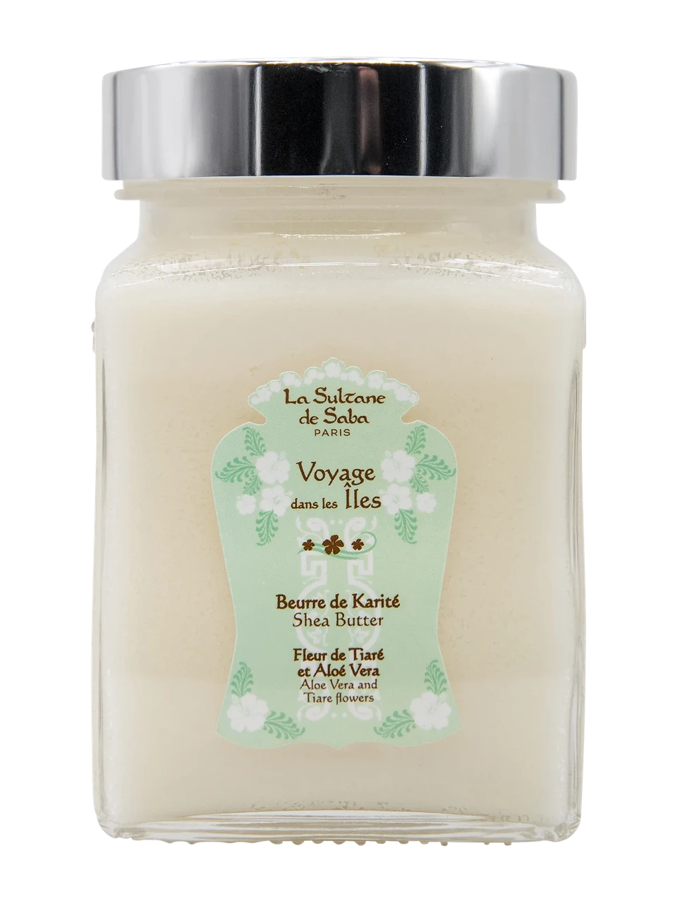 Масло тіаре та алое вера La Sultane De Saba Shea Butter Tiare Flowers and Aloe Vera