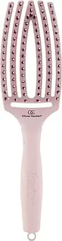 Щітка із комбінованою щетиною Olivia Garden Finger Brush Combo Pink Medium OGID0853