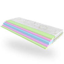 Ортопедичний матрац Ambition/Амбишин безпружинний (монолістний блок) ТМ ЕММ