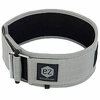 Пояс атлетический усиленный регулируемый Ezous Quick Locking Weightliting Belt O-02 размер S Grey