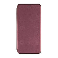 Чехол-книжка кожа для Samsung Galaxy M14 5G (M146) Цвет Bordo