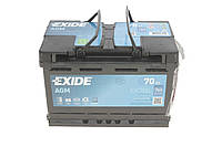 Аккумулятор EXIDE EK700 Mercedes W906, CLA-Class; Porsche 911; BMW E91; Audi A4, A3; Volvo V40; Citroen C4,