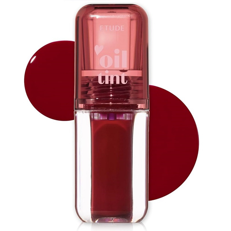 Олія-тінт для губ Etude House Dear Darling Oil Tint 02 Plum Berry 4.2 г