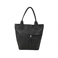Кожаная сумка-шоппер Borsacomoda 811023-1 черная
