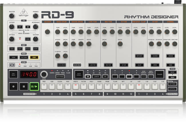 Драм машина Behringer RD-9, фото 1