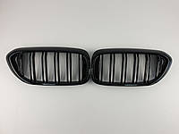 Ноздри на BMW 5 Series G30 / G31 / F90 2017-2020 год Черные Глянцевые Двойные M-Look Китай