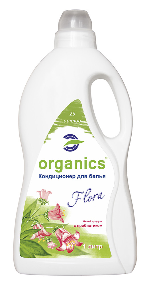 Біоополіскувач для білизни Organics Флора 1л