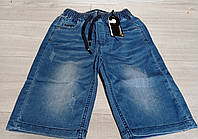 Детские джинсовые шорты с потертостями для мальчика подростка Венгрия Seagull на 6-16 лет
