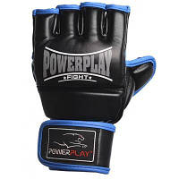 Рукавички для MMA PowerPlay 3058 M Black/Blue PP_3058_M_Black/Blue d