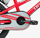 Велосипед двоколісний Corso TAUGER на 18 дюймів, Red 36098, фото 5