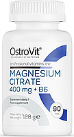 Цитрат магнію з вітаміном B6 OstroVit Magnesium Citrate + B6 400 mg 90 таблеток