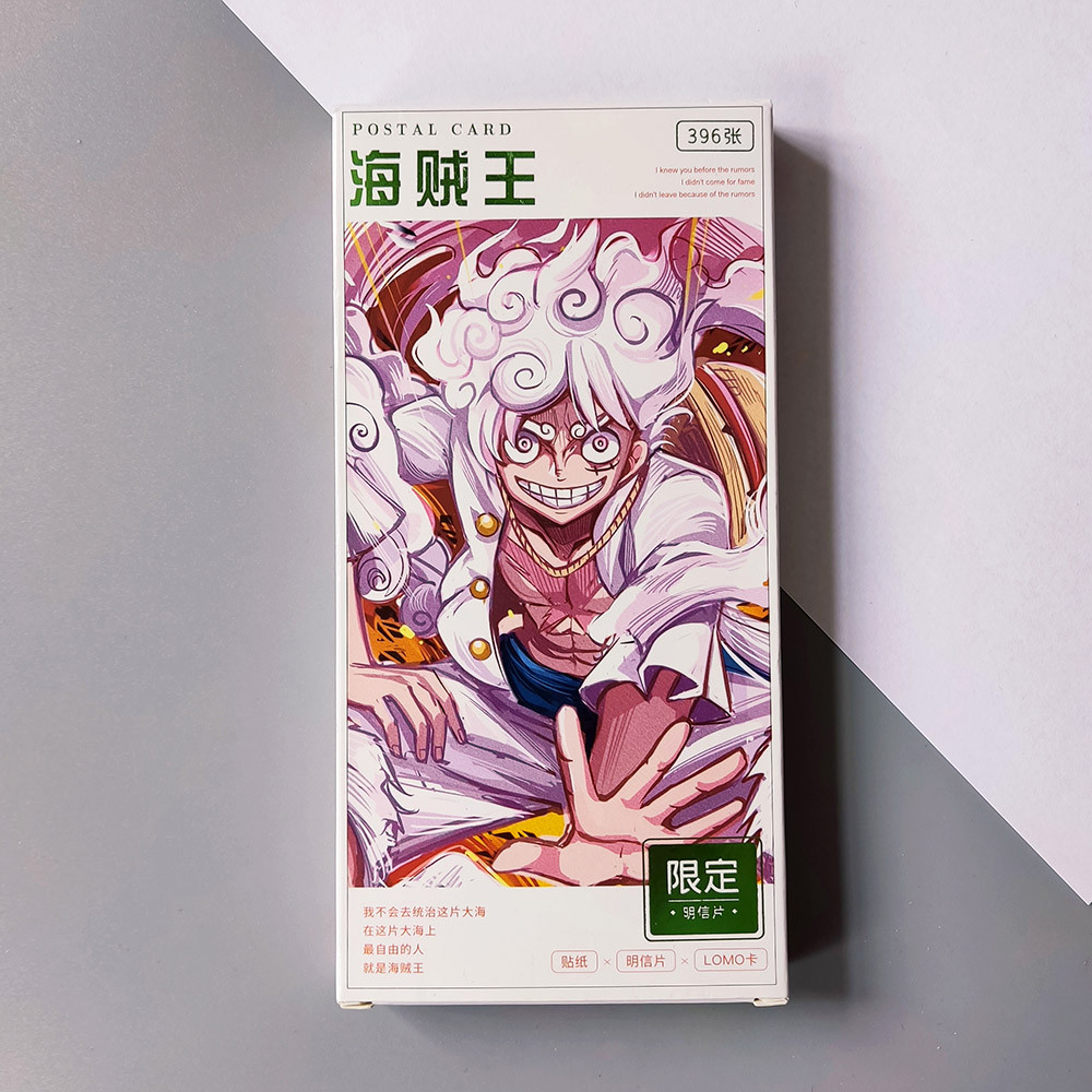 Поштові листівки + набір наліпок Ван Піс (One Piece)