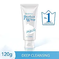 АКЦИЯ!!! Японская аминокислотная пенка Shiseido Senka Perfect Whip White Clay с белой глиной 120мл