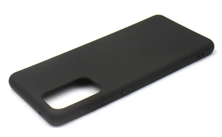 Чохол силіконовий для Samsung A71 (A715) Silicone Case Full (Чорний)