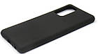 Чохол силіконовий для Samsung  A72 4G (2021) Silicone Case Full (Чорний), фото 3