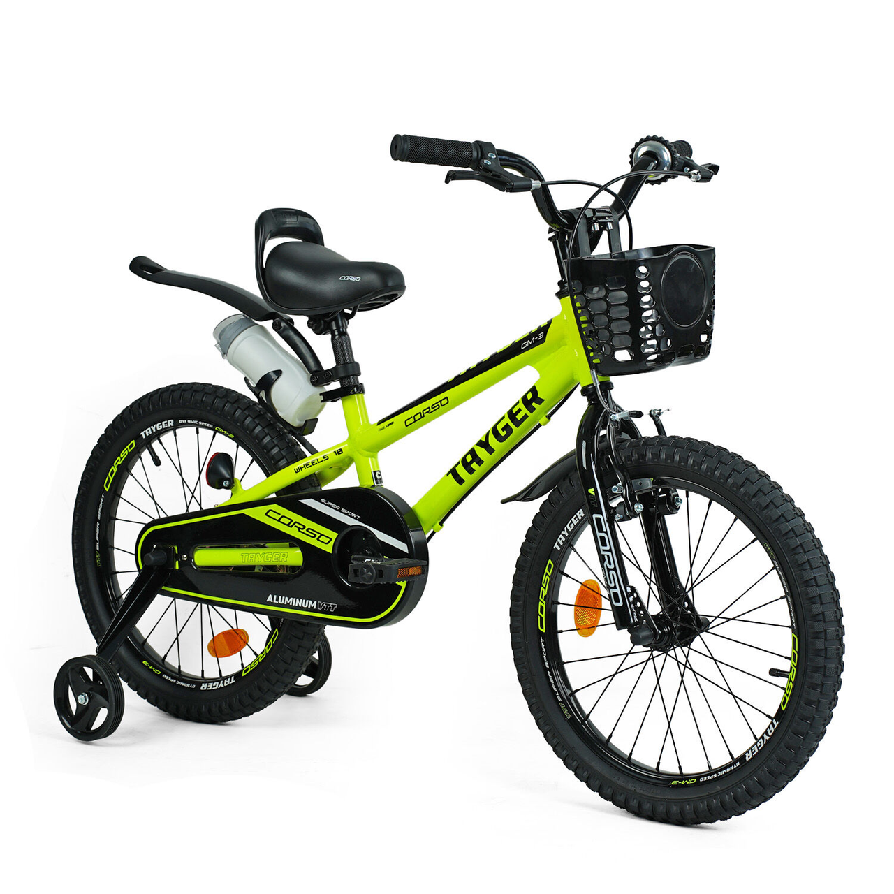 Велосипед двоколісний Corso TAUGER на 18 дюймів, Light Green 82159