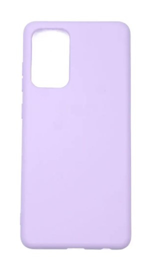 Чохол силіконовий для Samsung A72 4G (2021) Silicone Case Full (Бузковий)