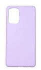 Чохол силіконовий для Samsung  A71 (A715) Silicone Case Full (Бузковий), фото 4