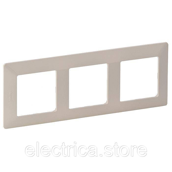 Рамка 3-постова Valena Life слонова кістка 754043, фото 1
