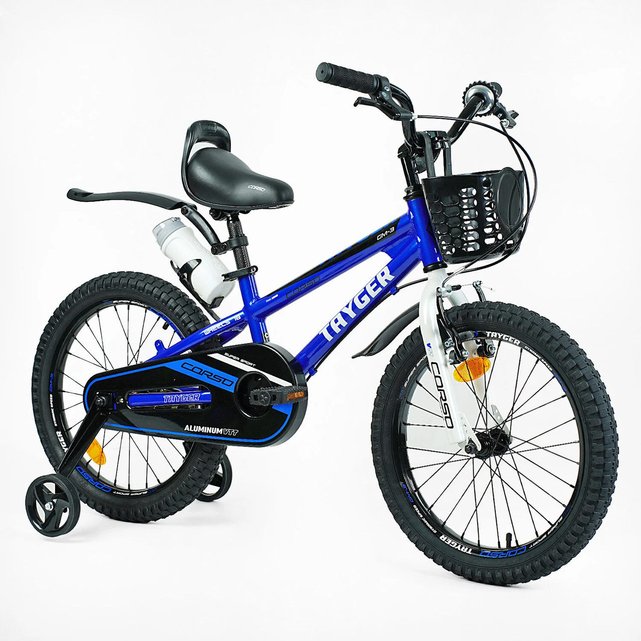 Велосипед двоколісний Corso TAUGER на 18 дюймів, Blue 40571