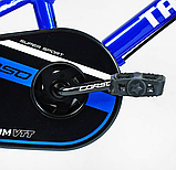 Велосипед двоколісний Corso TAUGER на 18 дюймів, Blue 40571, фото 4