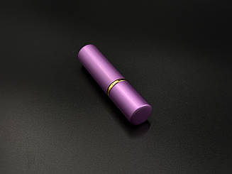 Портативний міні-флакон для парфумів для подорожей. Колір фіолетовий. 83х19мм/