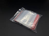 Полиэтиленовый Пакет Гриппер для упаковки и хранения 10х10 см. с застежкой zip-lock 95 шт/уп. Пакет Струна