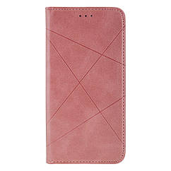 Чехол-книжка Business Leather для Xiaomi Mi 11 Lite Цвет Pink