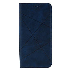 Чехол-книжка Business Leather для Xiaomi Mi 11 Lite Цвет Blue