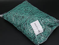 Резинки для денег канцелярские 25 х 1,2 х 1,2 мм зеленые 6344 шт в пакете