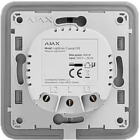 Ajax LightCore (1-gang) [55] (8EU) Реле для одноклавішного вимикача