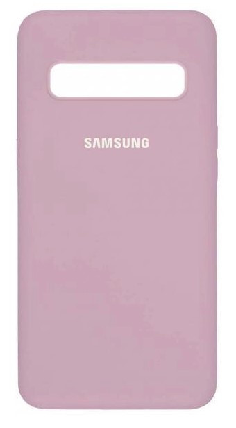 Чохол силіконовий для Samsung S10 Plus Silicone Case Full (Бузковий)