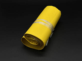 Кур'єр-пакет для відправок жовтий 17х30 см. 100 шт/уп. Пакет Поштовий з клейовим