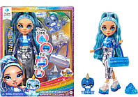 Кукла Рейнбоу Хай Скайлер Бредшоу с набором слаймов и питомцем Rainbow High Skyler Blue with Slime Kit