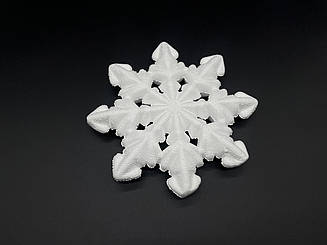 Пінопластові заготовки для новорічних іграшок на ялинку Сніжинка 195 мм Матеріали