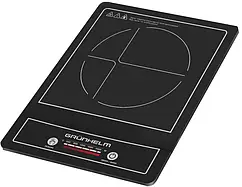 Плита індукційна одноконфоркова GI-909 Grunhelm 2000 Вт Захист від перегріву