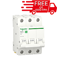 Автоматичний вимикач Schneider Electric Resi9 3P 6A C 6kA