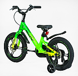 Велосипед двоколісний Corso Sky магнієвий на 16 дюймів, Green 16844, фото 5