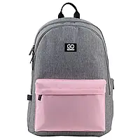 Рюкзак GoPack Education Teens GO24-140L-1 Серо-розовый