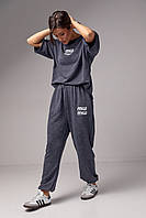 Жіночий літній спортивний костюм спортивний костюм у техніці тай дай спортивний костюм із принтом MIU MIU