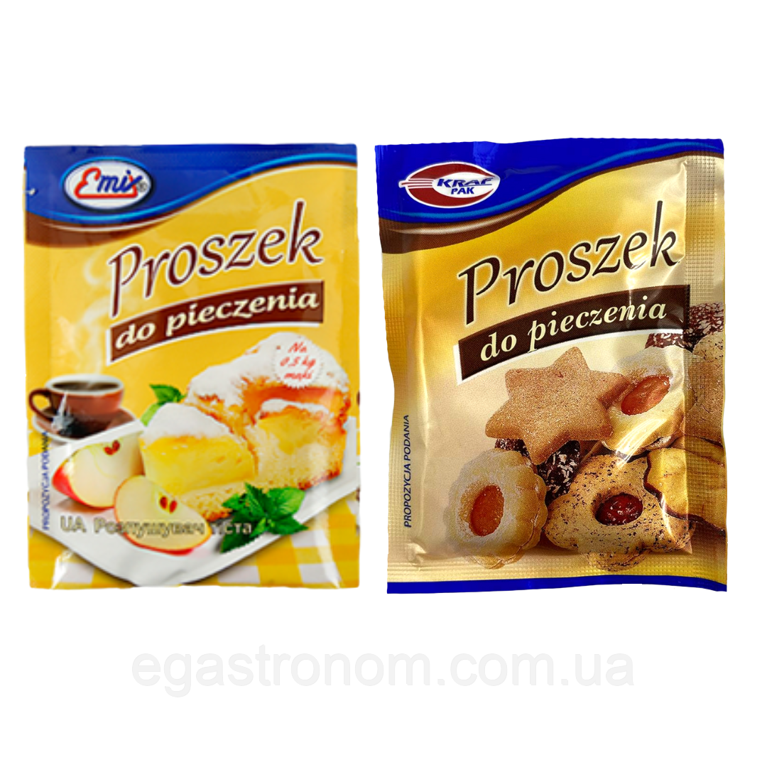 Розпушувач тіста Емікс/Краф пак Emix/Kraf pak 18g 30шт/пач 4пач/ящ (Код: 00-00001253)