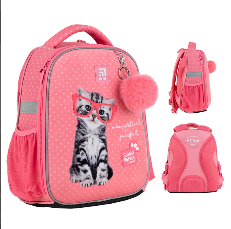 Рюкзак шкільний каркасний Kite Education Studio Pets SP24-555S-2, фото 1