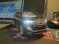 Большая Масштабированная модель легендарного элитного джипа Toyota Land Cruiser точная детализация Свет звук