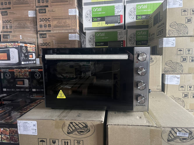 Піч електрична духовка 70л Конвекція Гриль Вертел Luxell LX-9325 CGTDX ...